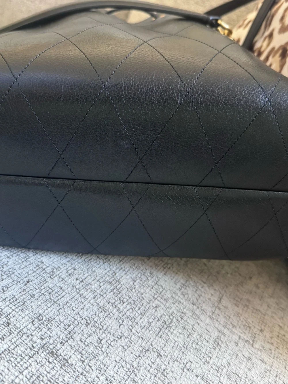 Tory Burch Charlie Quilted Drawstring Shoulder Bag
